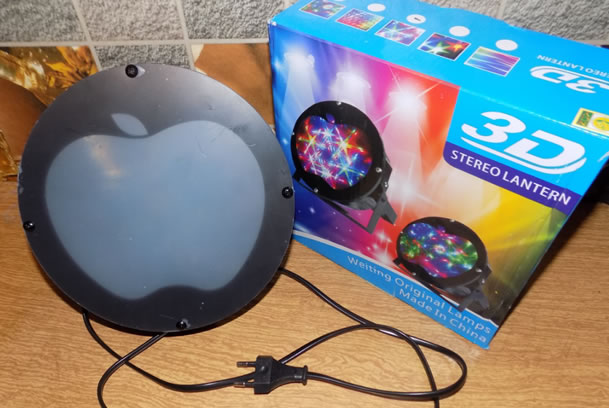 3D цветомузыка стробоскоп светодиодная 3D Stereo Lantern