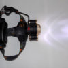 Налобный фонарь YT-T19 ZOOM три светодиода 2839