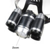 Налобный фонарь P-T15C-T6 ZOOM (HL-8230 T6) пять светодиодов 2471
