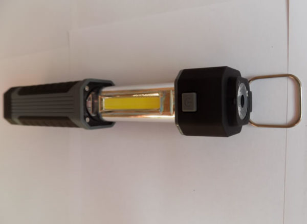 Раздвижной фонарик Y-736 COB+LED с магнитом