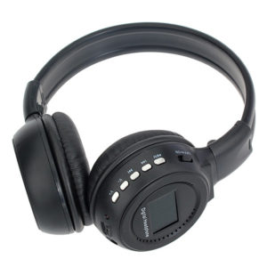 Беспроводные наушники N-65BT ЖК дисплей MP3 плеер FM радио