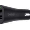 Автомобильный адаптер Belkin USB to Lightning для зарядки 4554